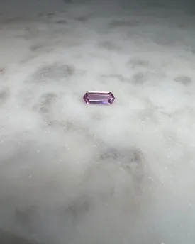 0.99 CARAT HEXAGON CUT NATURAL PINK SAPPHIRE LOOSE GEMSTONE. 0.99 CT PINK BY MIKE NEKTA NYC