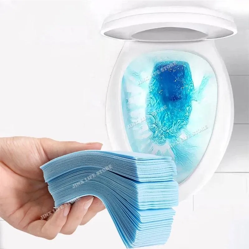 30PCS Toilet Cleaning Sheets for Effortless Home Hygiene and Convenience