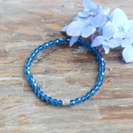 4mm Swarovski Capri Bracelet