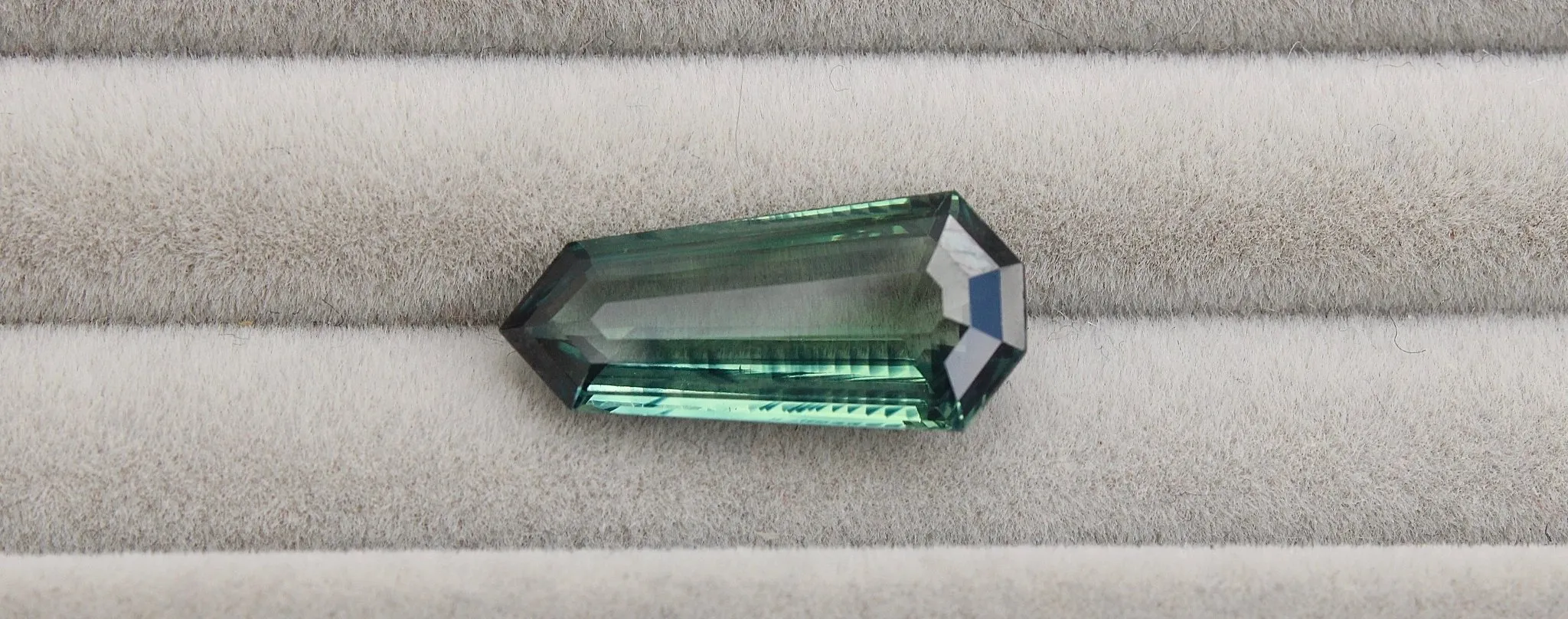 5.44ct Shield Cut Sapphire