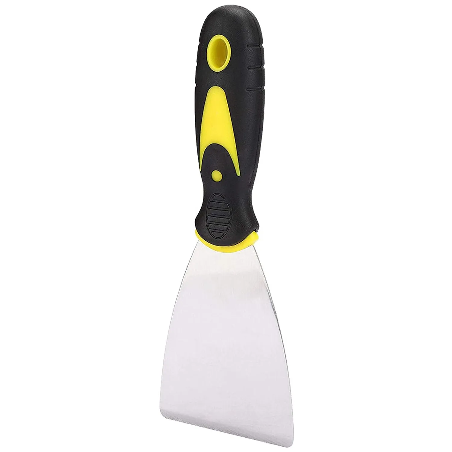 7479 Putty Knife Set with Soft Rubber Handle for Drywall, Putty, Decals, Baking, Patching and Painting