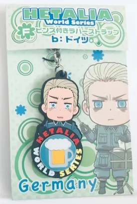 Ani Kuji x Hetalia World Series - Prize F - Rubber Strap with Pins - Germany