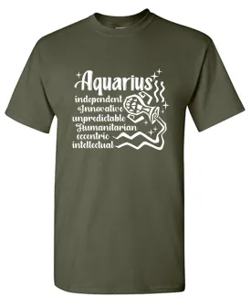 AQUARIUS Funny Tee