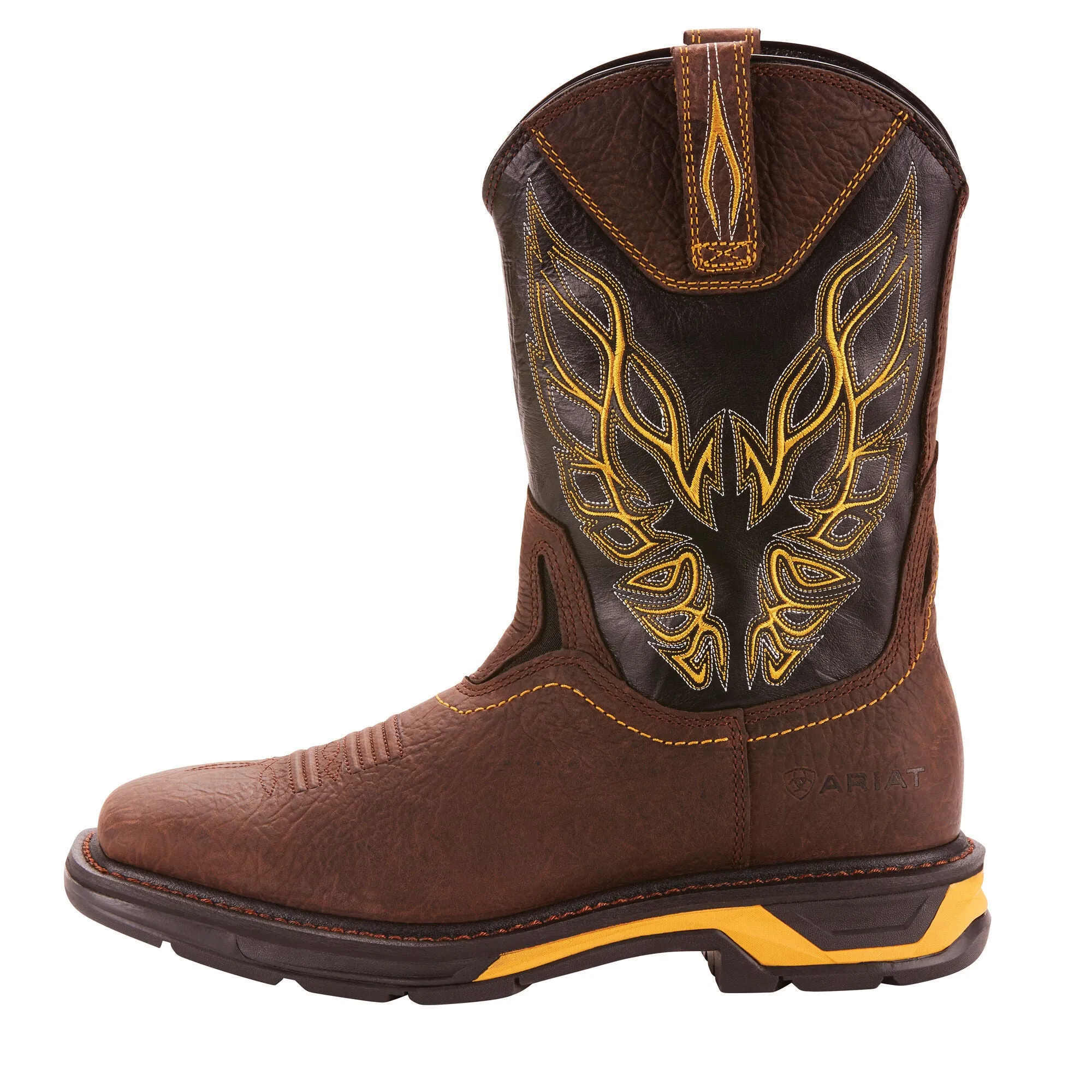 Ariat Mens Workhog Xt Firebird Work Boot Bruin Brown