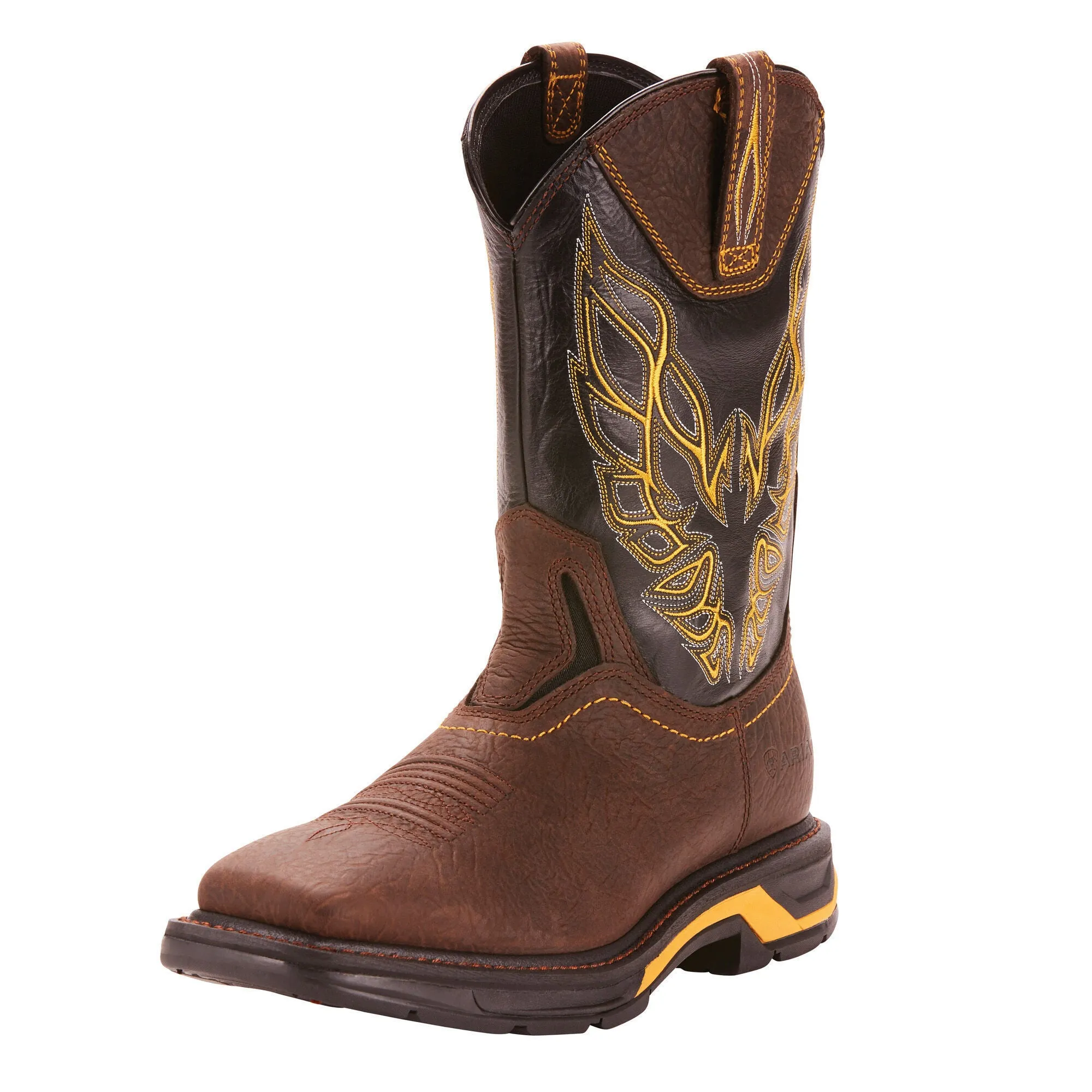 Ariat Mens Workhog Xt Firebird Work Boot Bruin Brown