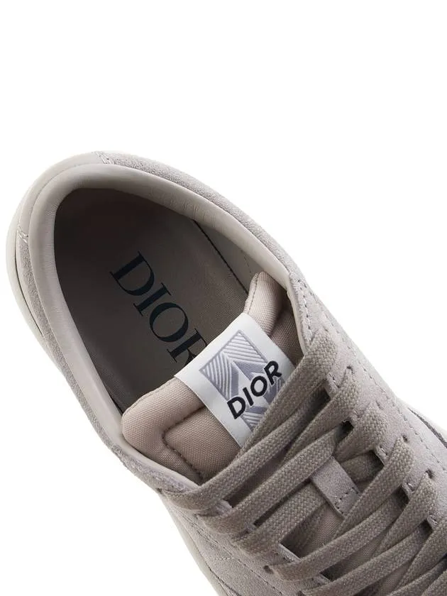 B101 Nubuck Calfskin Low Top Sneakers Grey