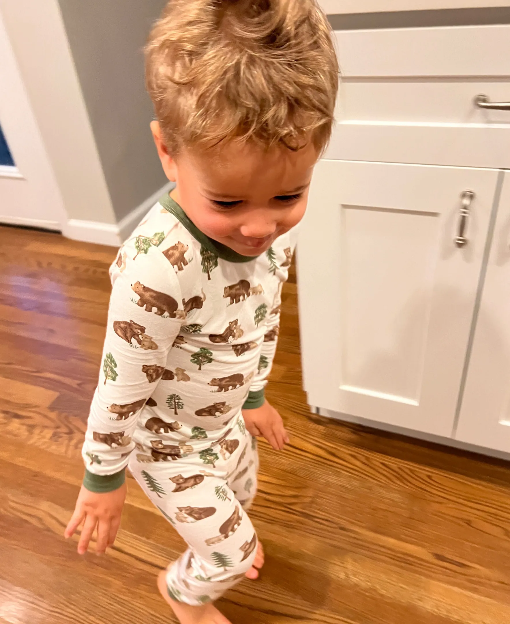 Bear 4-Piece Pajama Set (2T-4T)