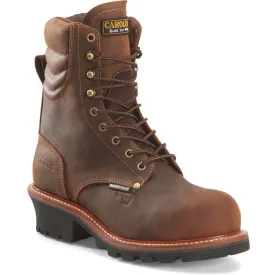 Carolina Men's Hemlock Composite Toe Logger Work Boot - Brown - CA9854