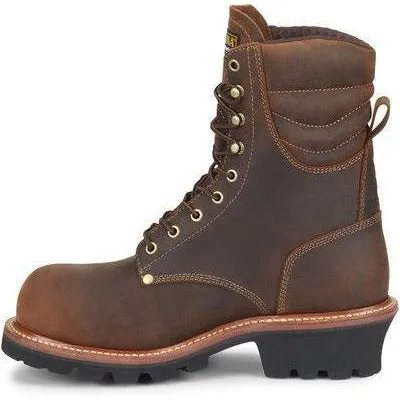 Carolina Men's Hemlock Composite Toe Logger Work Boot - Brown - CA9854