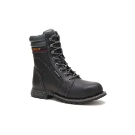 Caterpillar Echo Waterproof Steel Toe Women Work Boot (p90899) In Black