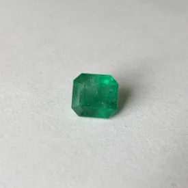 Colombian Emerald Cut Loose Emerald 2.58 CT