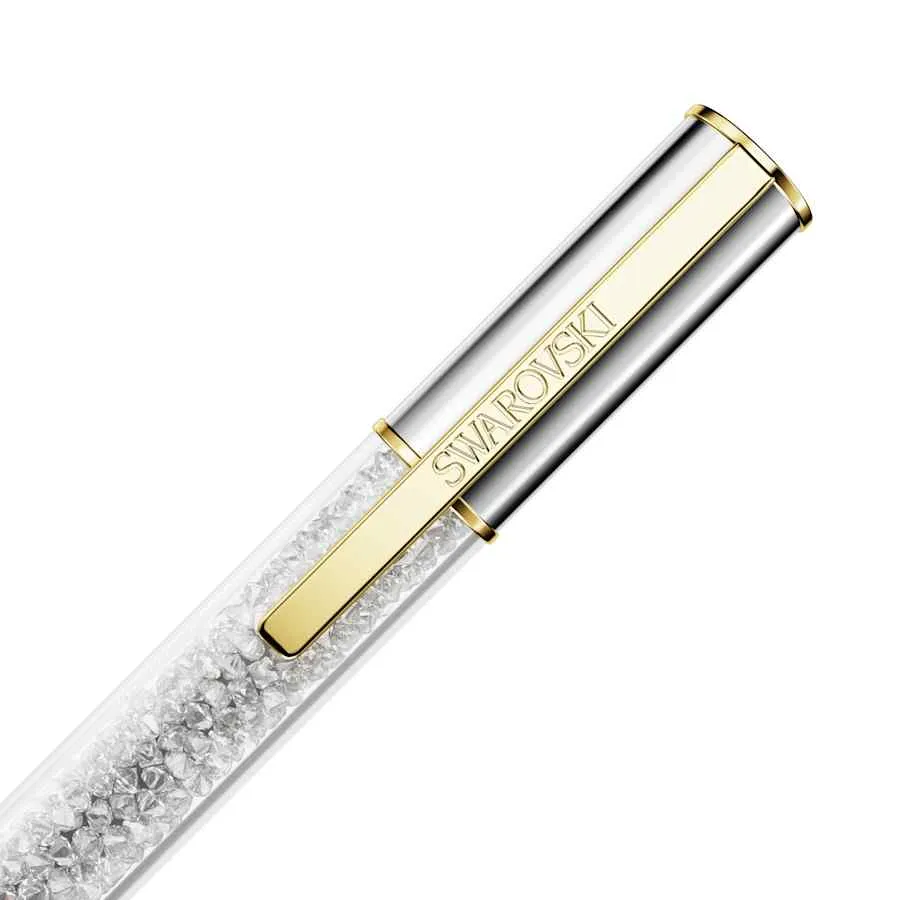 Crystalline Lustre Silver Tone Pen 5688637