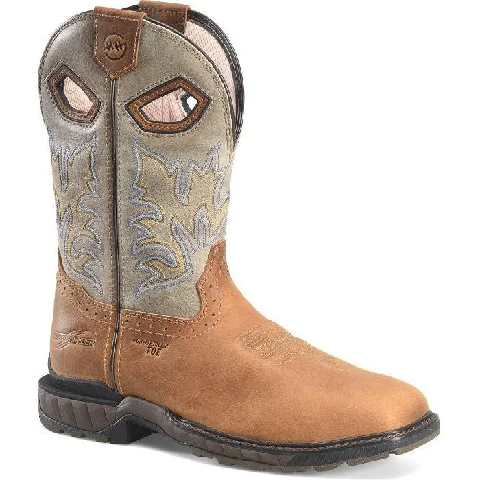 Double H Men's Oatman 11" CT Waterproof Western Work Boot -Brown- DH5430