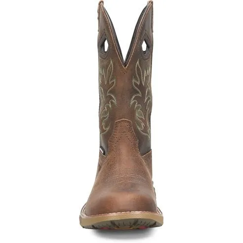 Double H Men's Phantom Rider 11" WP Comp Toe Work Boot -Brown- DH5383