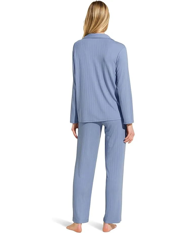 Eberjey Gisele TENCEL™ Modal Rib Long PJ Set