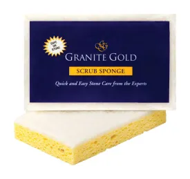 Granite Gold Delicate, Light Duty Scrubber Sponge For Granite 1 in. L 1 pk