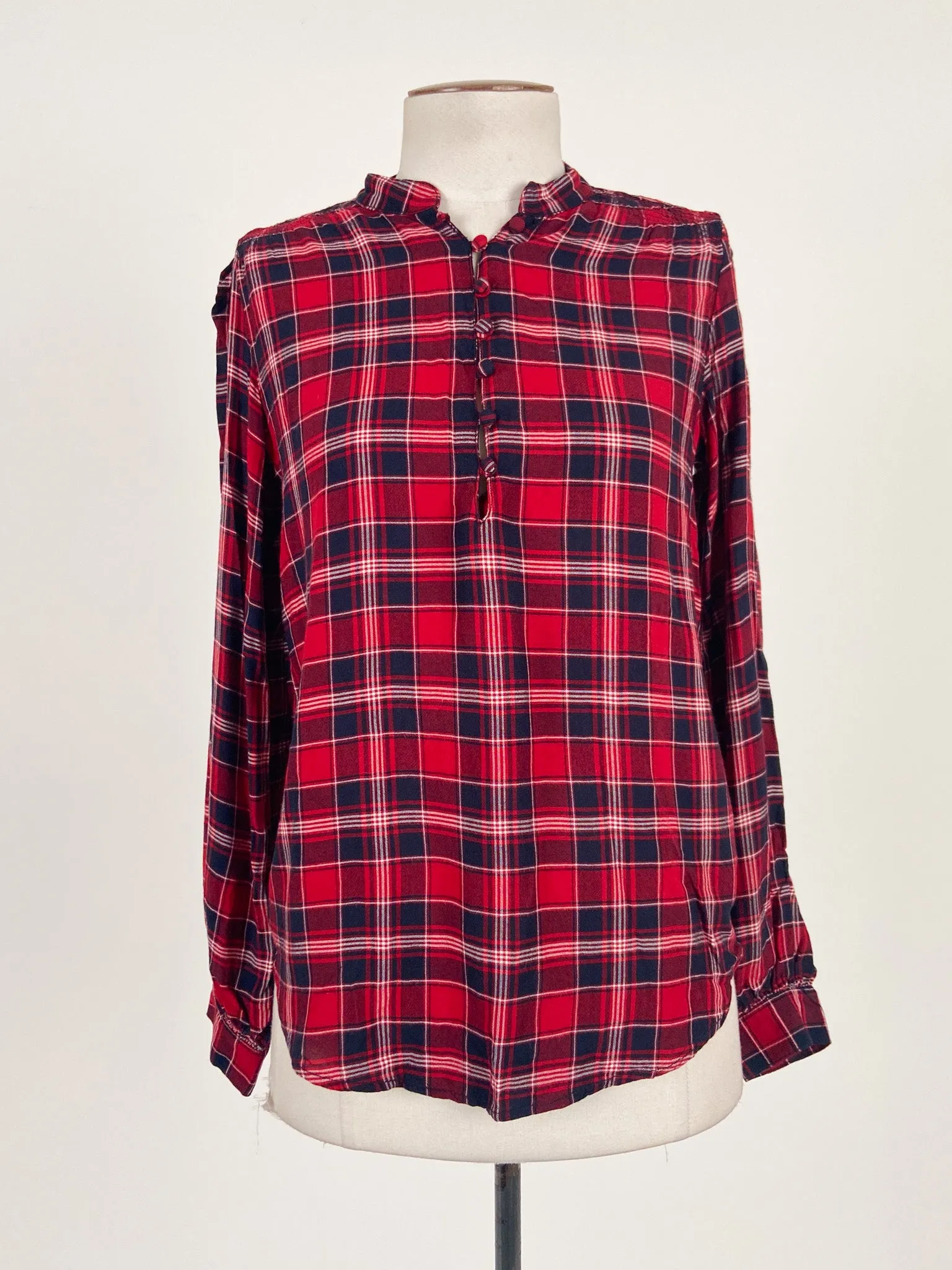 H&M | Red Casual Top | Size XS