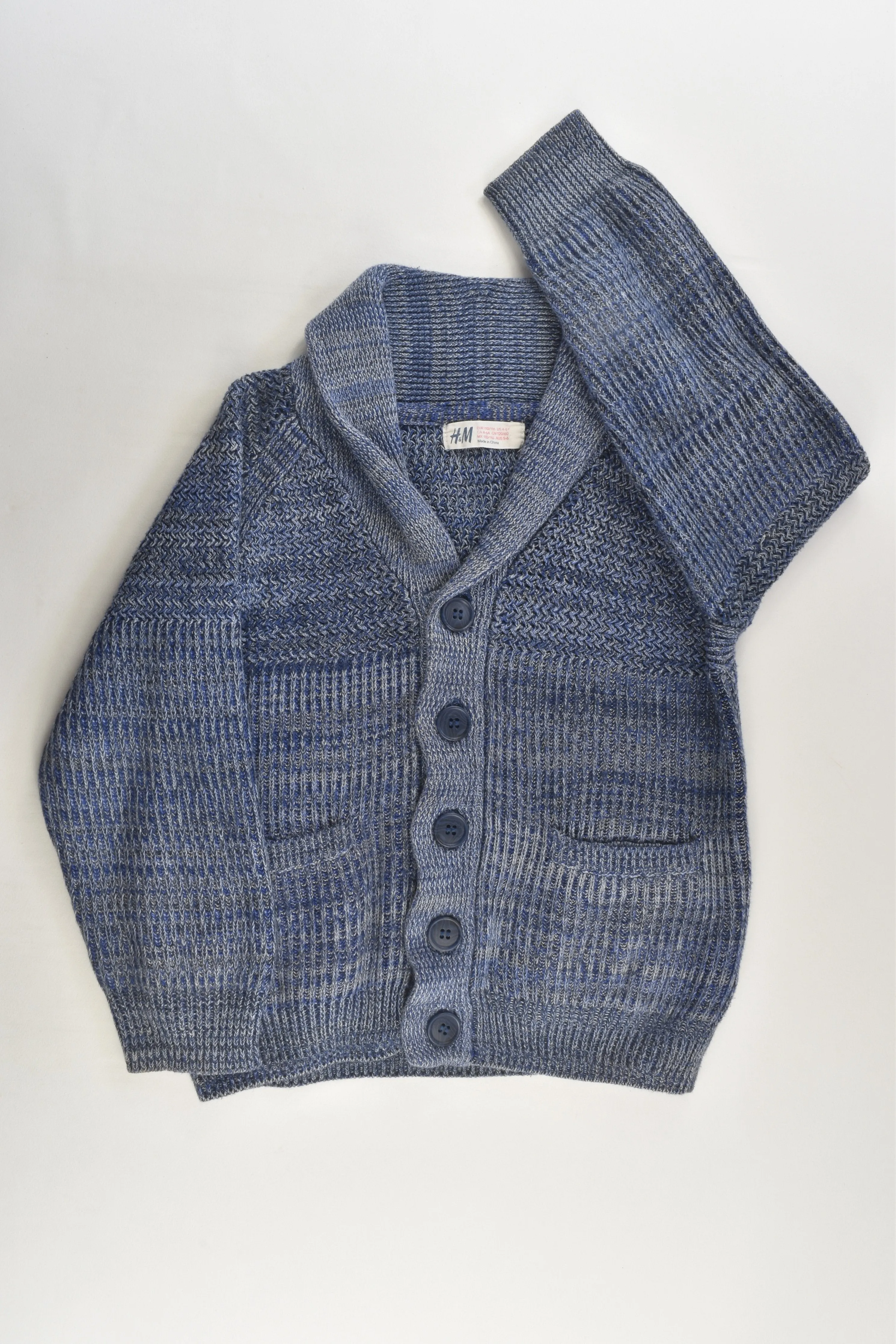 H&M Size 5-6 Knit Grandpa Cardigan