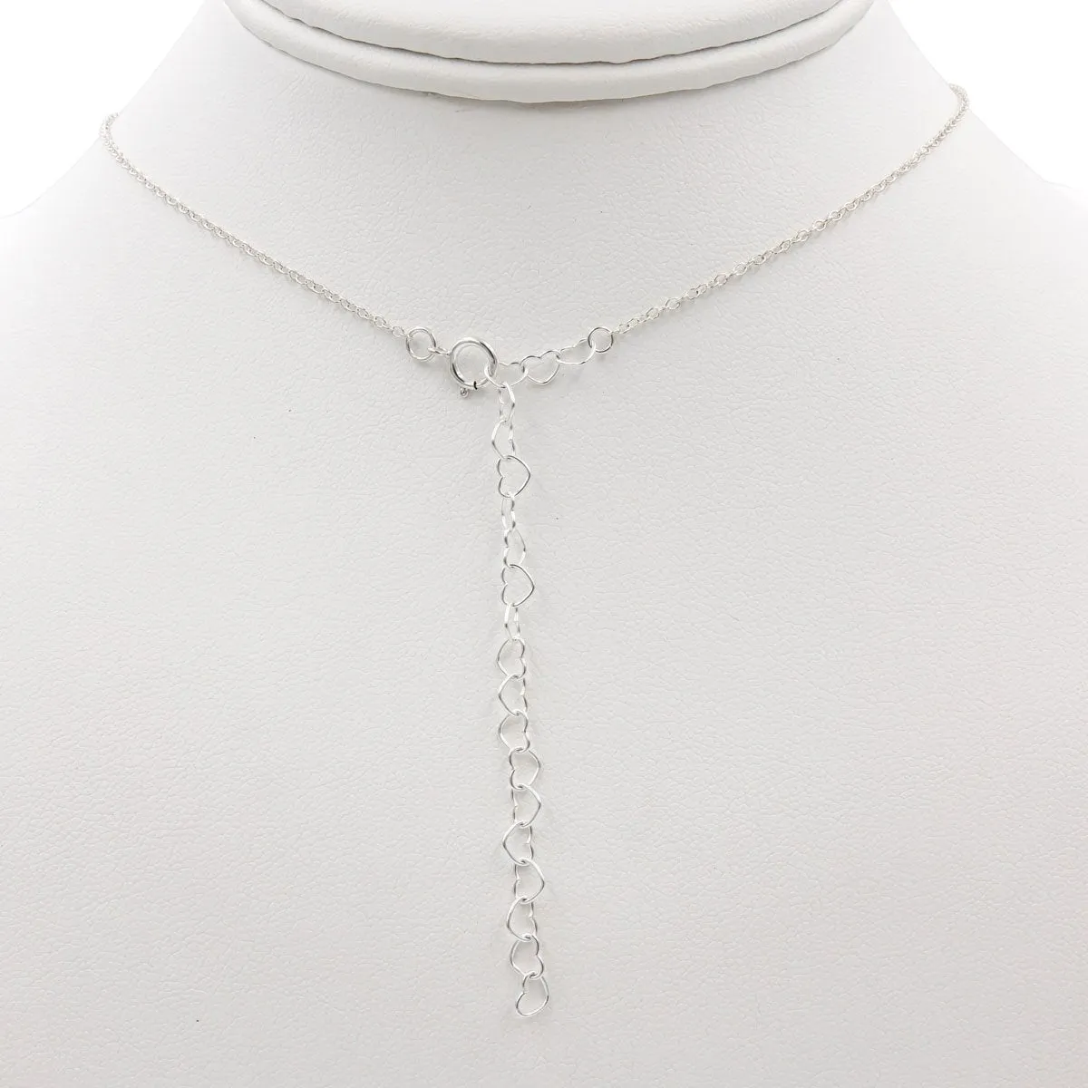 Handmade ALWAYS Morse Code Sterling Silver Necklace | Eco-Friendly Jewelry | Adjustable Length | Hypoallergenic & Nickel-Free