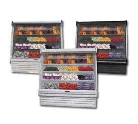 Howard McCray (SC-OP35E-6S-LED) 75" Wide Open Air Commercial Refrigerated Produce Display Case