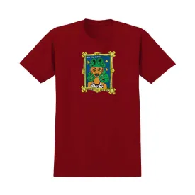 Krooked Fear S/S Tee - Maroon