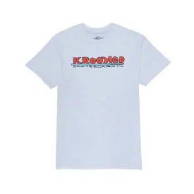 Krooked Skateboarding S/S Tee - Ash