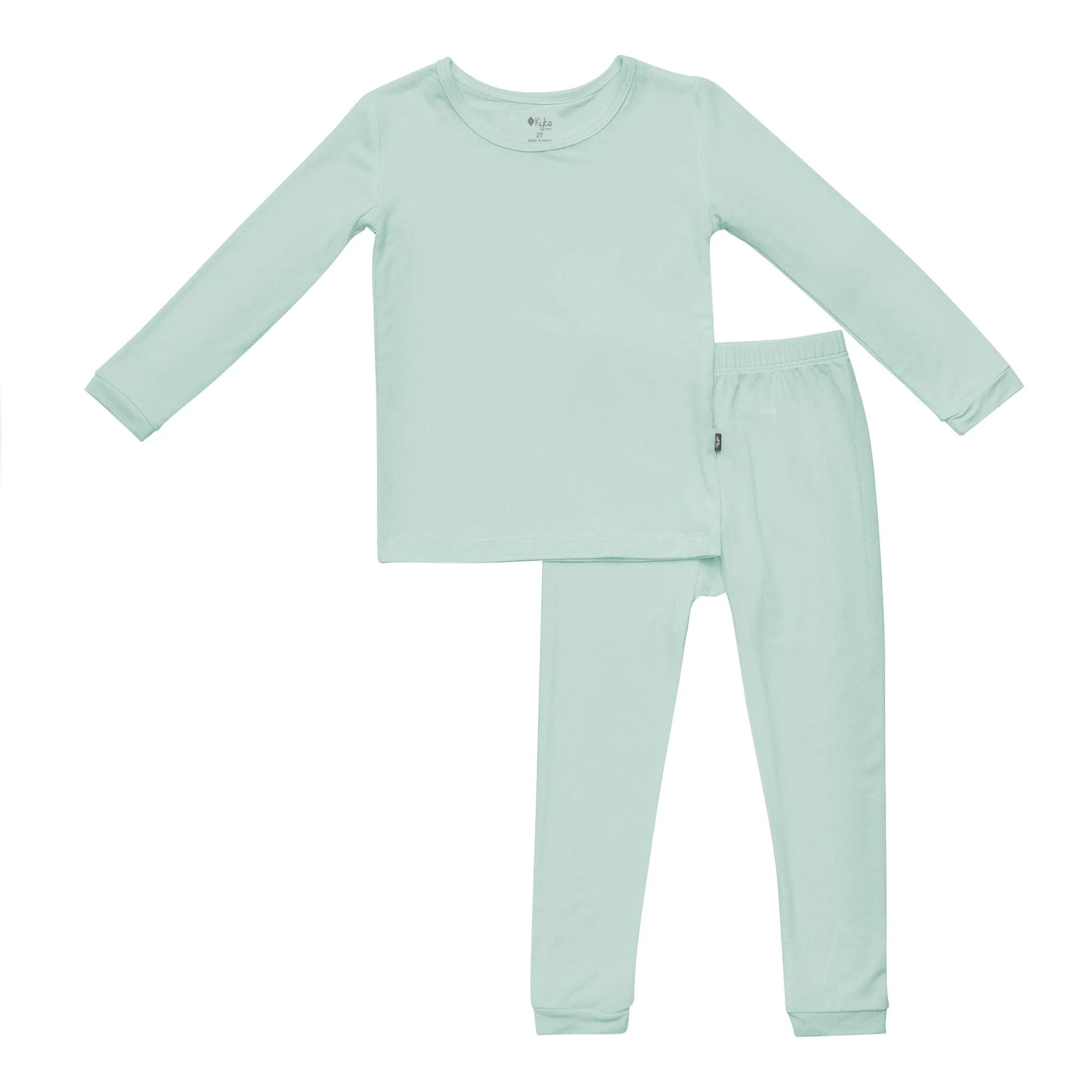 Long Sleeve Pajamas in Sage