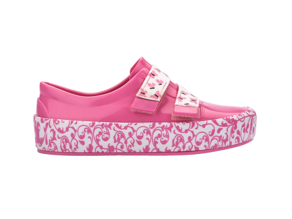 Mini Melissa Beanny Bugs Pink Sneakers For Kids