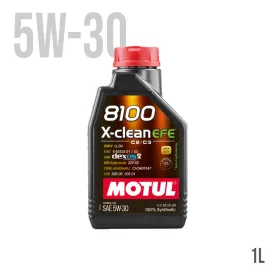 MOTUL 8100 X-CLEAN EFE 5W30 (1L & 5L)