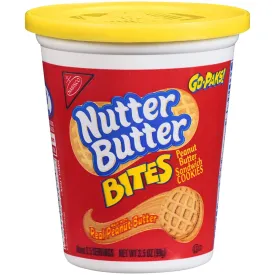 Nutter Butter Bites Peanut Butter Sandwich Cookies 3.5oz