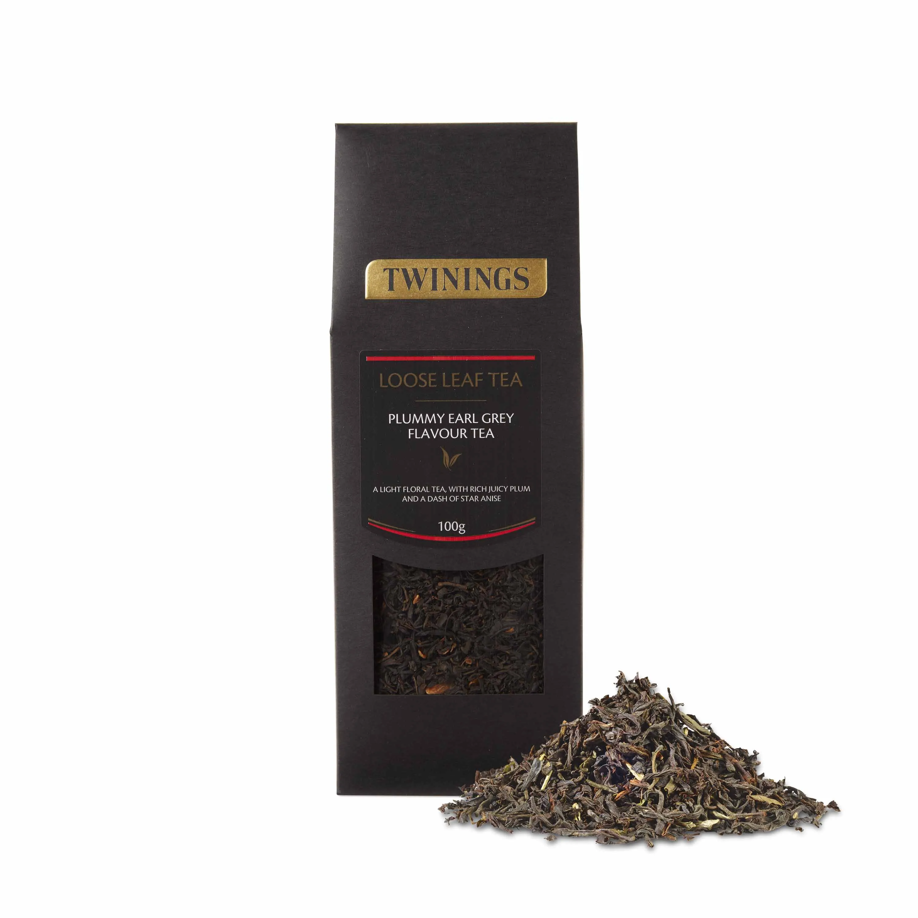 Plummy Earl Grey Flavour Loose Tea - 100g Loose Leaf Tea