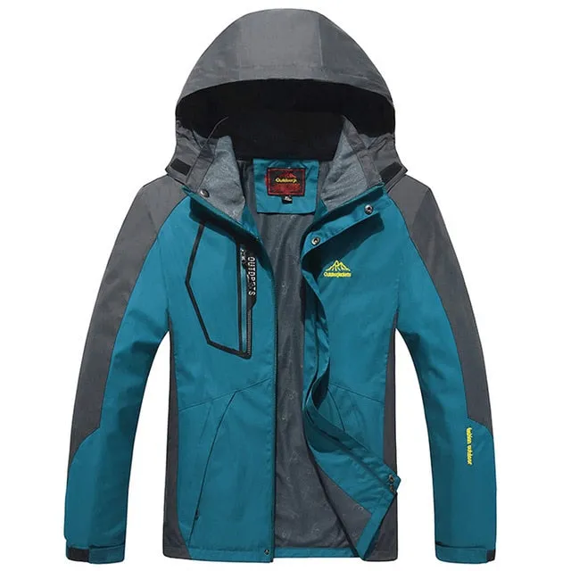 Plus Size 7XL 8XL 9XL Male Jacket Spring Autumn outdoor Waterproof Windproof Jacket Coat Tourism Mountain Breathable Jacket Men