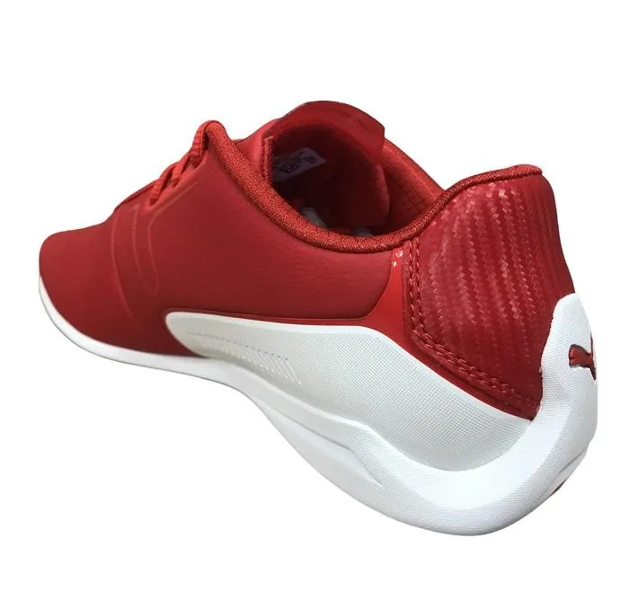 Puma scarpa sneakers da uomo Ferrari Drift Cat 8 306818 02 rosso bianco