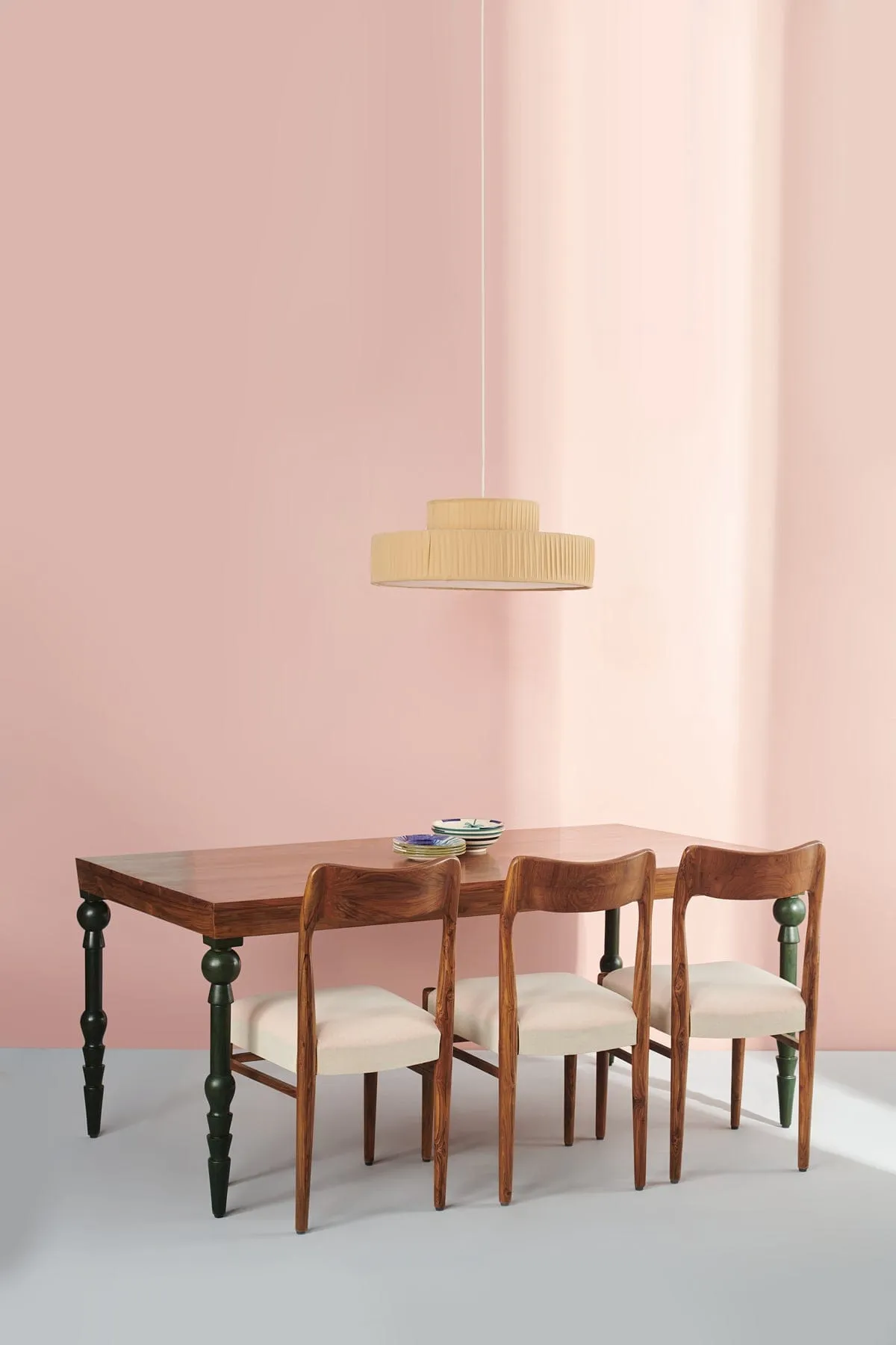 Roz Teak Wood Dining Table