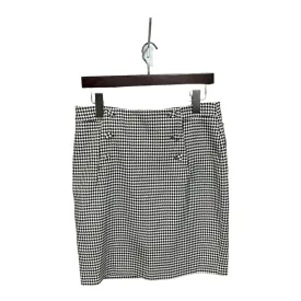 Skirt Mini & Short By H&m In Checkered Pattern, Size: M