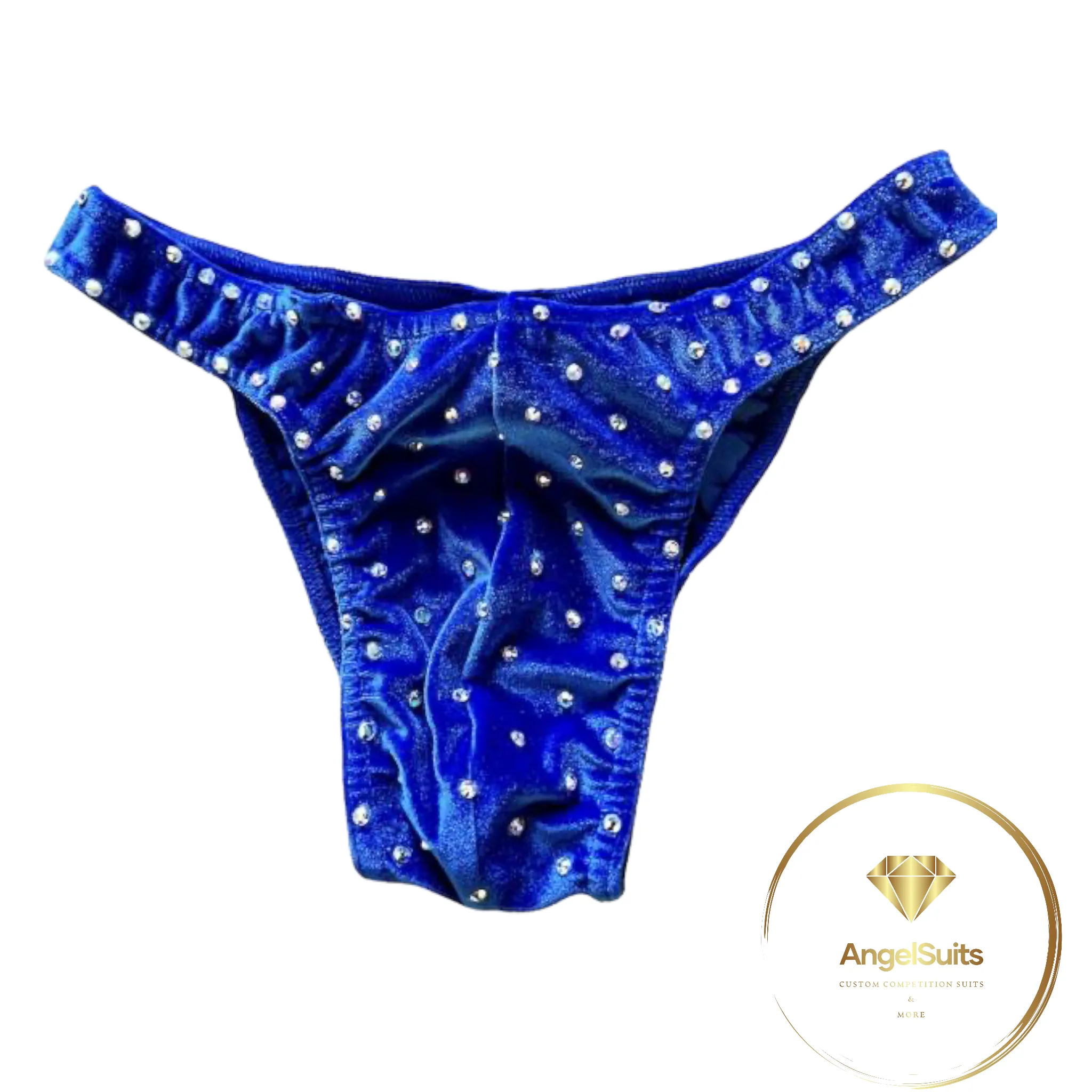 Slip uomo classic plica, decorazione densità 2, swarovski crystal AB