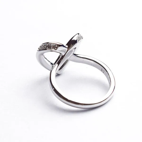 Swarovski Cupidon Ring - silver