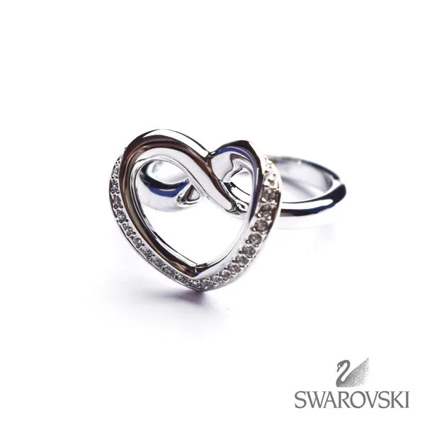 Swarovski Cupidon Ring - silver