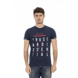 Trussardi Action Men T-shirts - Navy Blue Brand T-shirts