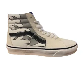 Vans scarpa Sneakers alta unisex Sk8-Hi VN0005U9W001 rifrangente fiamma bianca