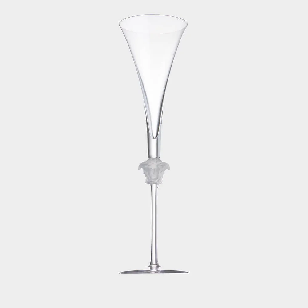 Versace meets Rosenthal Medusa Champagne flute