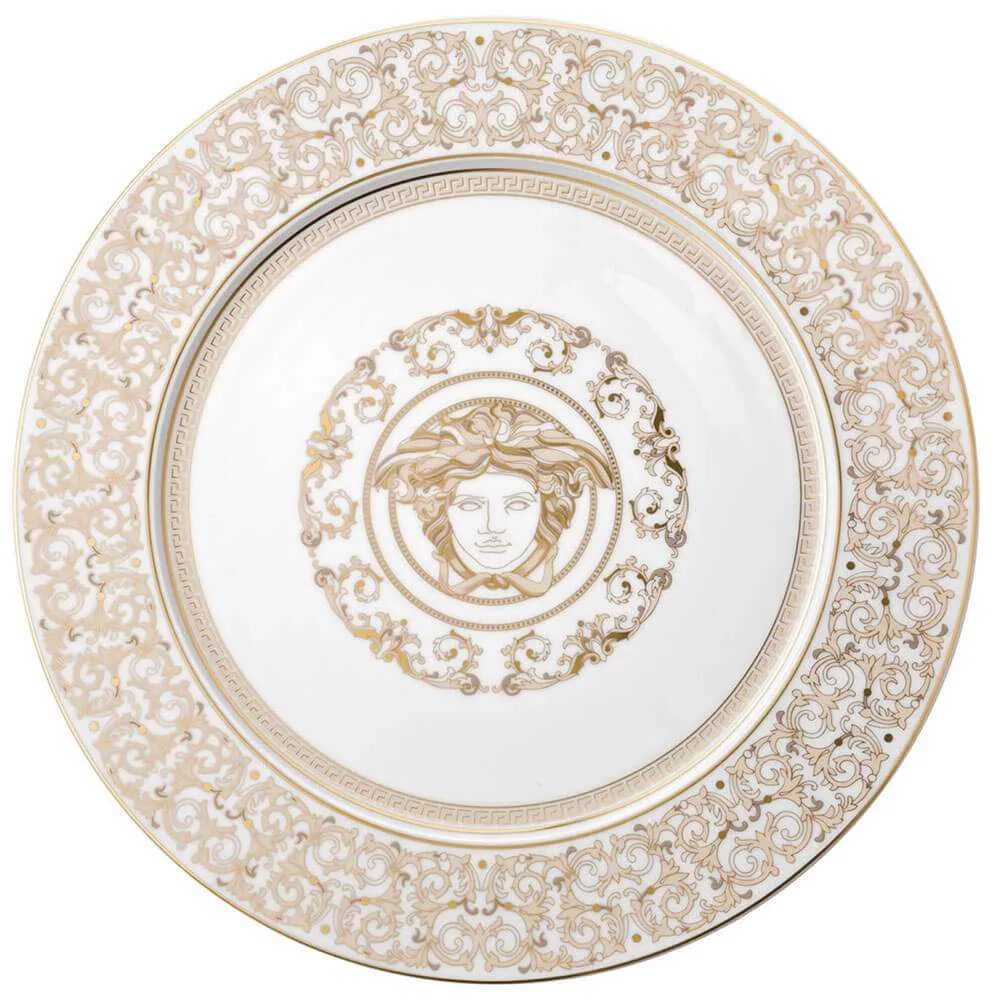 Versace meets Rosenthal Medusa Gala Service plate diam. 33 cm.