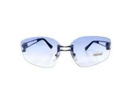 Versace Y2K X54 Blue Gradient Tinted Lens Sunglasses