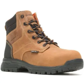 Wolverine Women's Piper 6" WP Comp Toe Work Boot -Brown- W221032