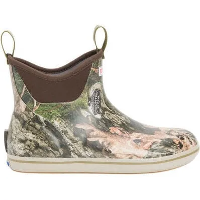 Xtratuf Men's Ankle 6" WP Mossy Oak DNA Deck Boot -Camo- XMABMDNA